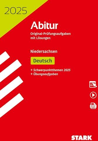 STARK Abiturprüfung Niedersachsen 2025 - Deutsch GA/EA - Preis vom 18.10.2026 19:22:15 h