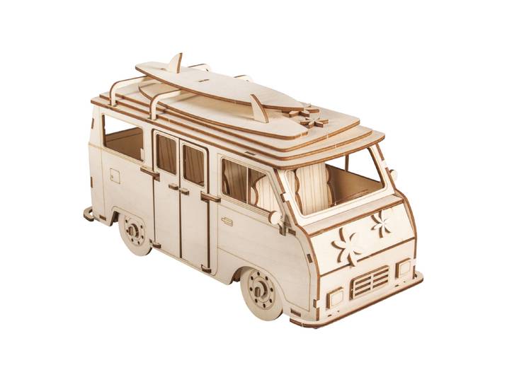 Rayher Holzbausatz 3D Campingbus 30 × 13 × 17 cm