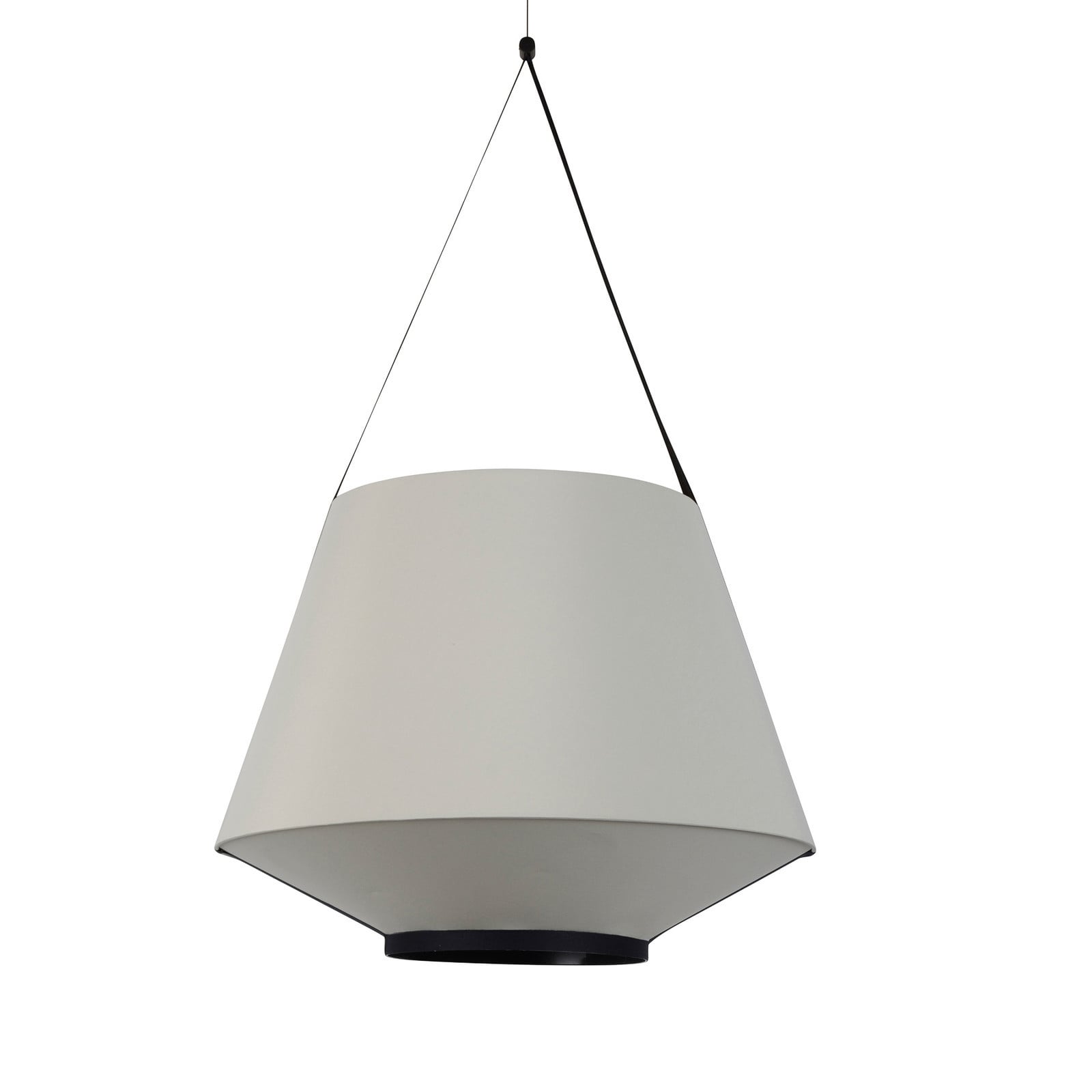 Forestier Carrie M hanglamp - Olive - Stof
