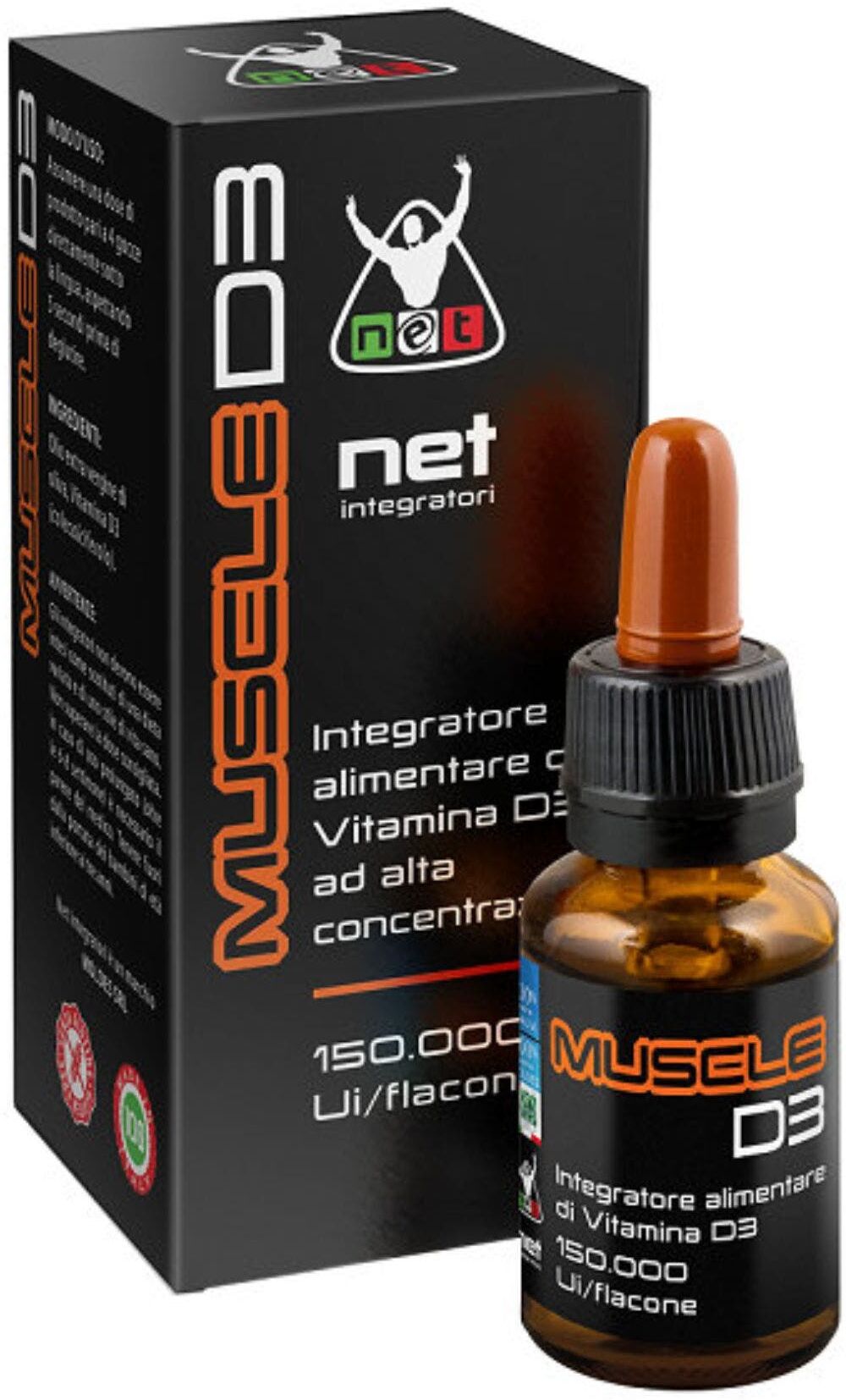 NET INTEGRATORI Muscle D3 15 Ml 