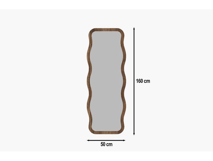 Miroir en bois Aror - 50 x 160 cm - Marron