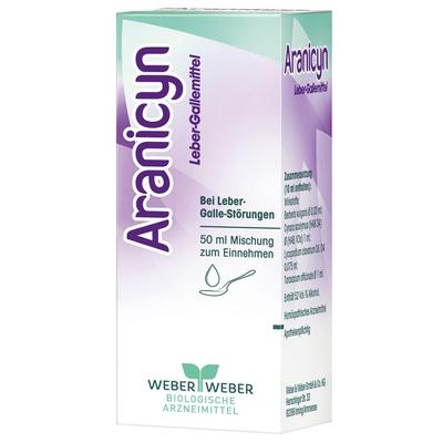 Aranicyn Leber Gallemittel Mischung 50 ml