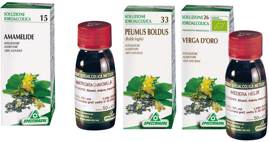 Specchiasol Amamelide 15 Tintura Madre 50ml