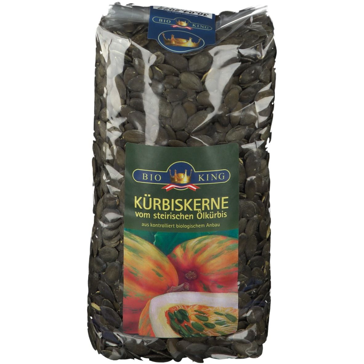 BioKing Bio Kürbiskerne 1000 g Kerne