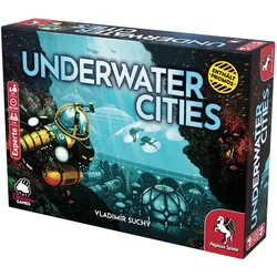 Pegasus 51905G - Underwater Cities, Brettspiel, 1-4 Spieler, ab 12 Jahren (DE-Ausgabe) (Deutsch, 1 - 4 Spieler)