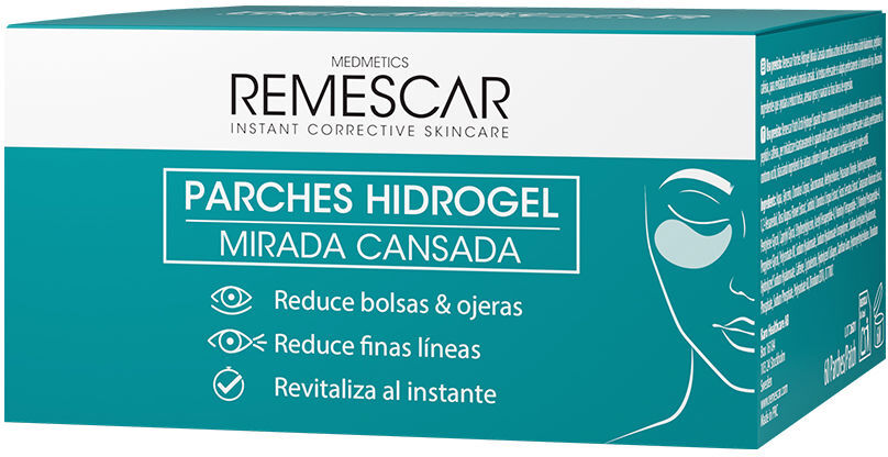 Remescar Autocolantes de hidrogel para olhos cansados, 60 unidades.