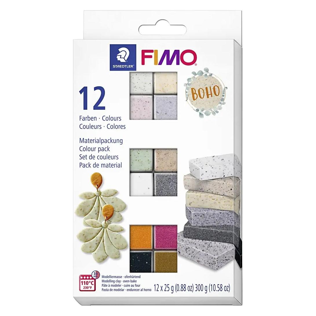 Fimo Fimo-Effekt-Set "Boho-Farben" (8013C12-5)