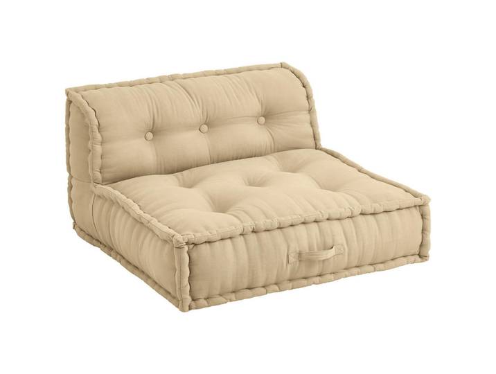 P & B Sofaelement, Taupe, Uni, 80x43x80 cm, Wohnzimmer, Sofas & Couches, Sofas, Modulsofas