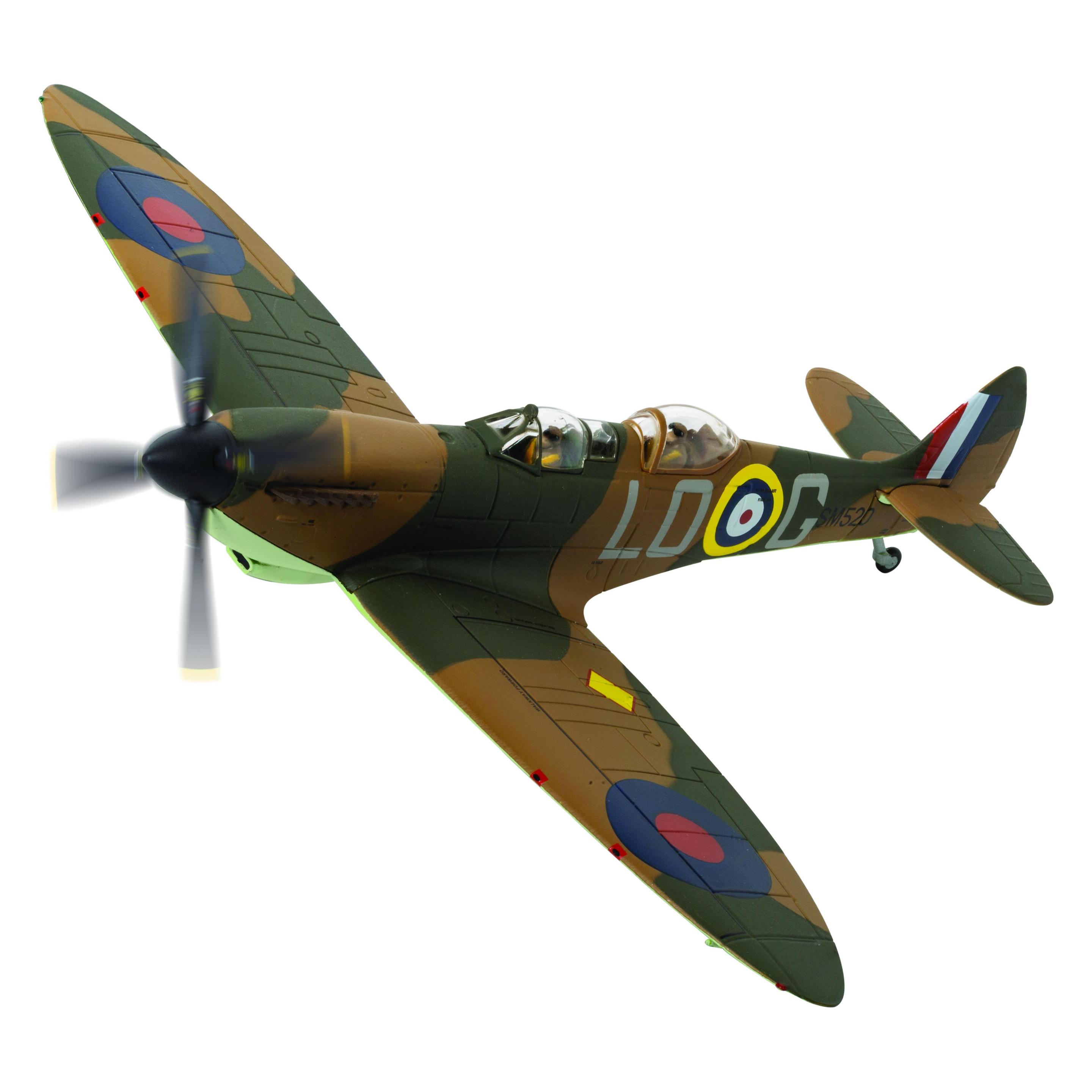 Corgi Supermarine Spitfire T9 SM520/ LO-G (G-ILDA) Presented as Spitfire Mk.I X4382 LO-G (AA29203)