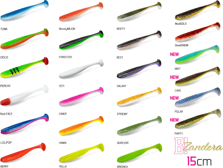 DuoPACK BOX Delphin ZANDERA UVs / 6x par 5 15cm/PARTY 15cm/PARTY