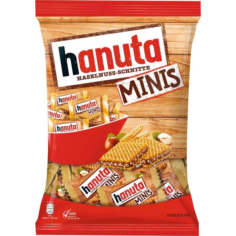 hanuta Haselnussschnitten minis 3519