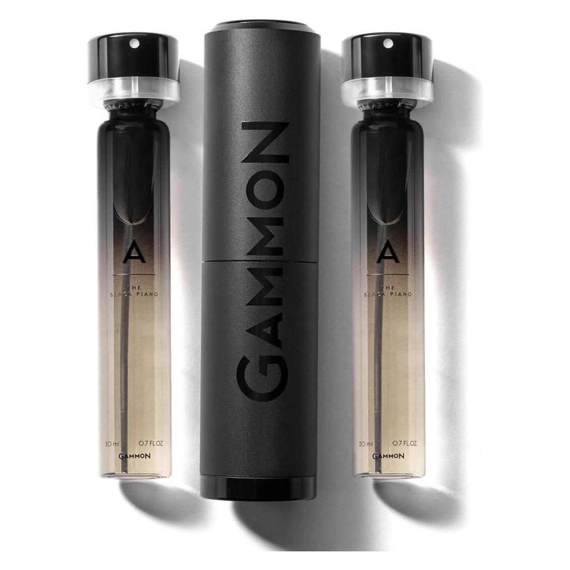 Gammon 8741 Black Notes Parfum Starter-Set A (2x20 ml), das holzig-süsse BLACK PIANO Herren Parfum (Parfum Set) (52553343)