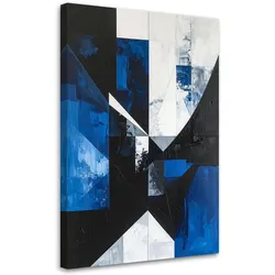 LEINWANDBILD 3D und geometrisch 20x30cm