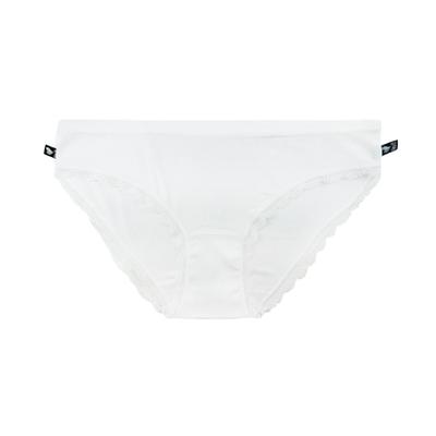 Minislip LIKE IT Gr. M, weiß, Unterhosen, Damen, M, Feinripp, Obermaterial: 95% Modal, 5% Elasthan