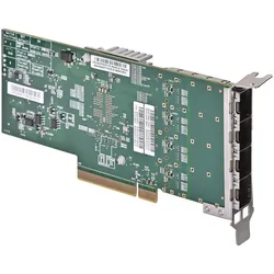 Supermicro STANDARD LP 4-PORT 10GBE SFP+ (Ethernet, RJ45), Netzwerkkarte, Silber