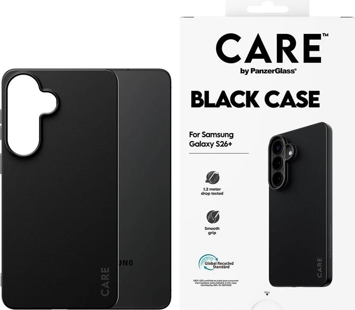 PanzerGlass CARE Hülle Samsung Galaxy S26+ Black Case (schwarz)