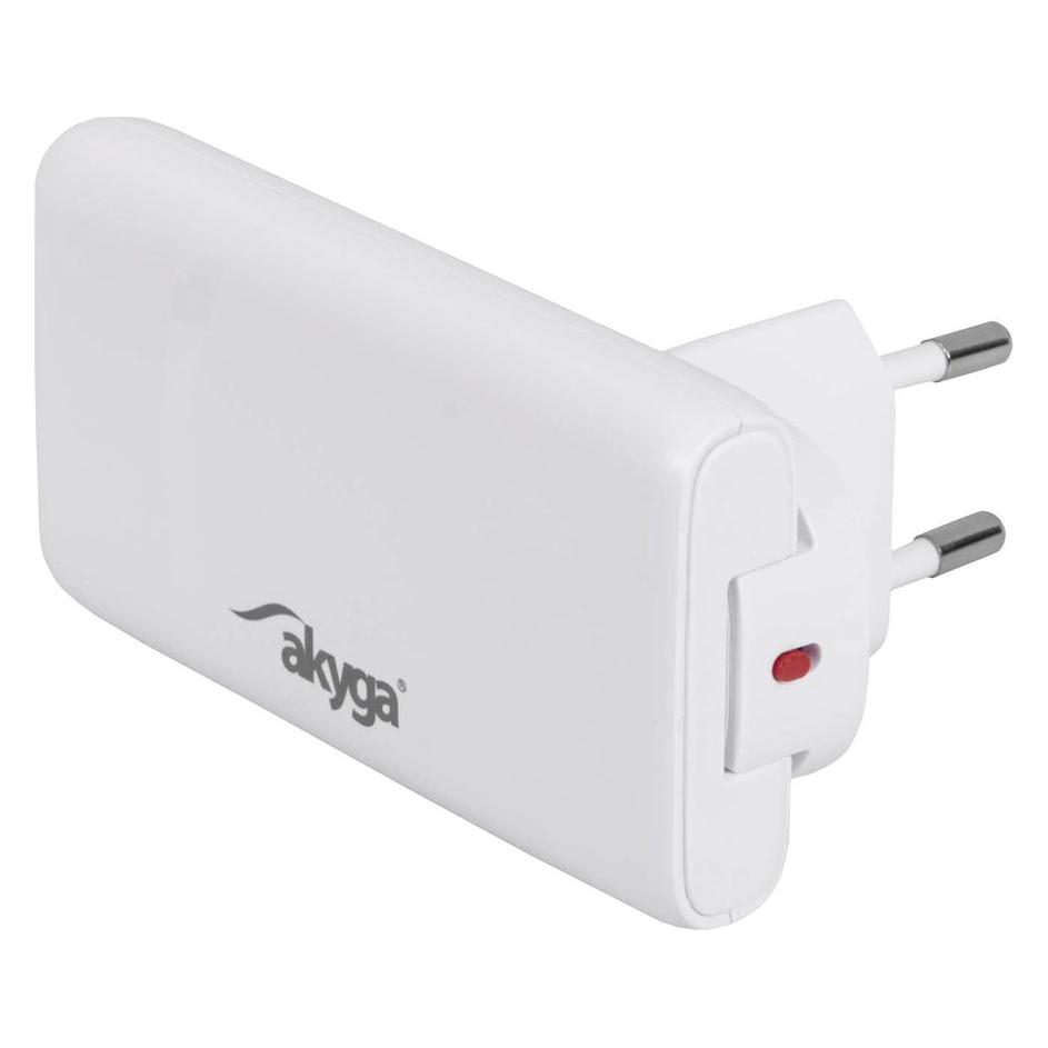 Akyga AK-CH-31 65W Wandladegerät Weiss (65 W, 2 Ports) (AK-CH-31)