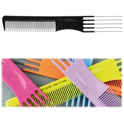 Eurostil Puas Hierro Peine Ahuecador Color 19 5cm 1un