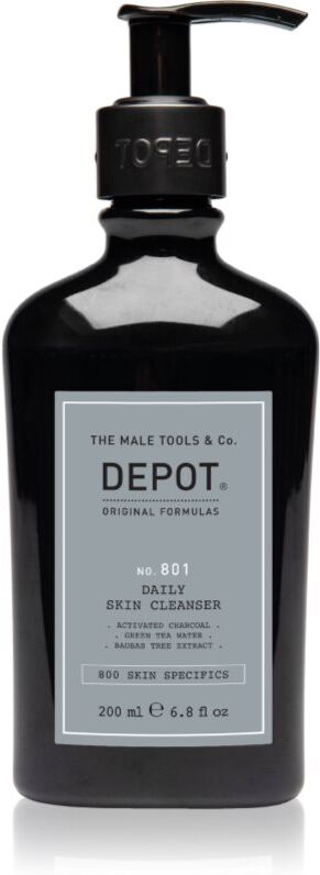 DEPOT 800 SKIN SPECIFICS NO. 801 DAILY SKIN CLEANSER Cleansing Gel for all skin types 200 ml