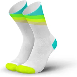 Incylence, Unisex, Sportsocken, Running Grades (35 - 38), Blau, Grün, Gelb