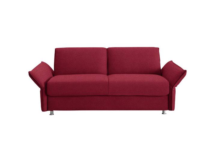 Bali Schlafsofa, Rot, Metall, 194-234x88x101 cm, Oeko-Tex® Standard 100, Typenauswahl, Fussart wählbar, Stoffauswahl, Armteilvarianten, Wohnzimmer, Sofas & Couches, Schlafsofas