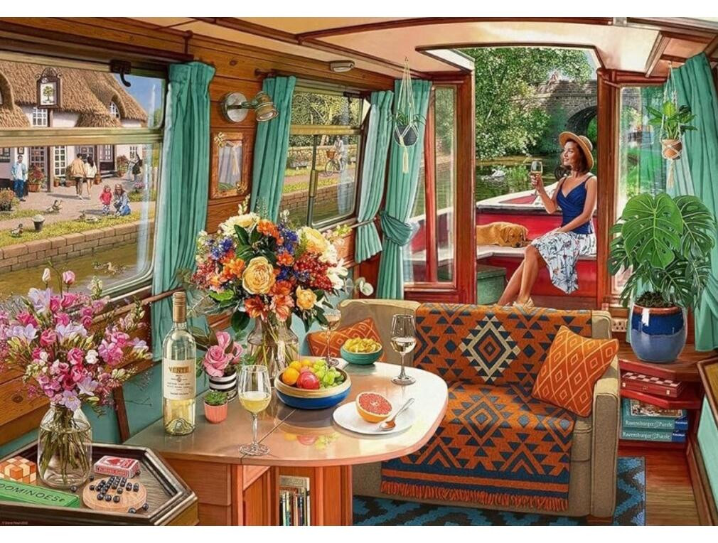 Ravensburger Puzzel Venster naar de wereld van fantasie 1000 stukjes