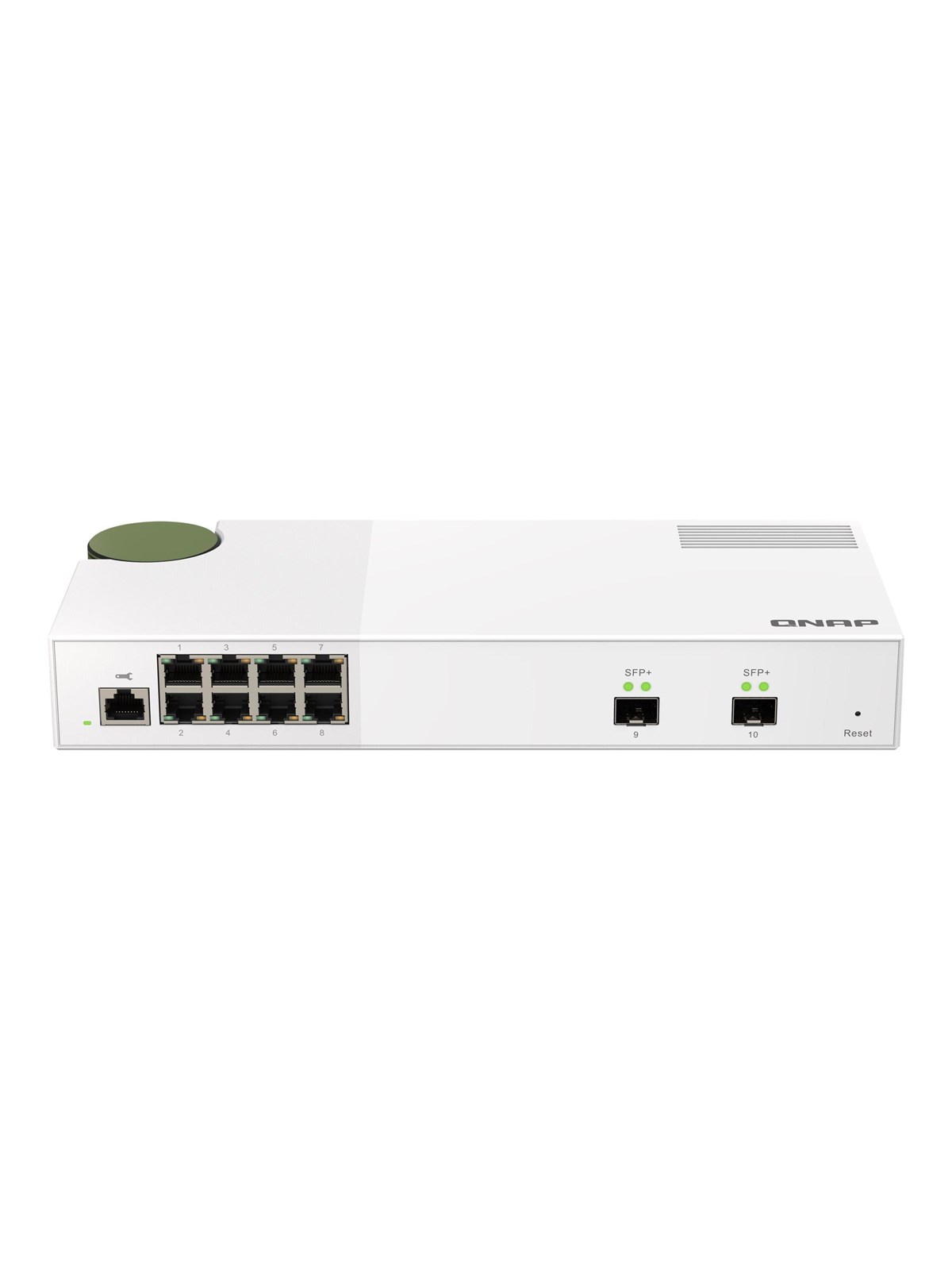 QNAP QSW-M2108-2S 10GbE and 2.5GbE Layer 2 Web Managed Switch