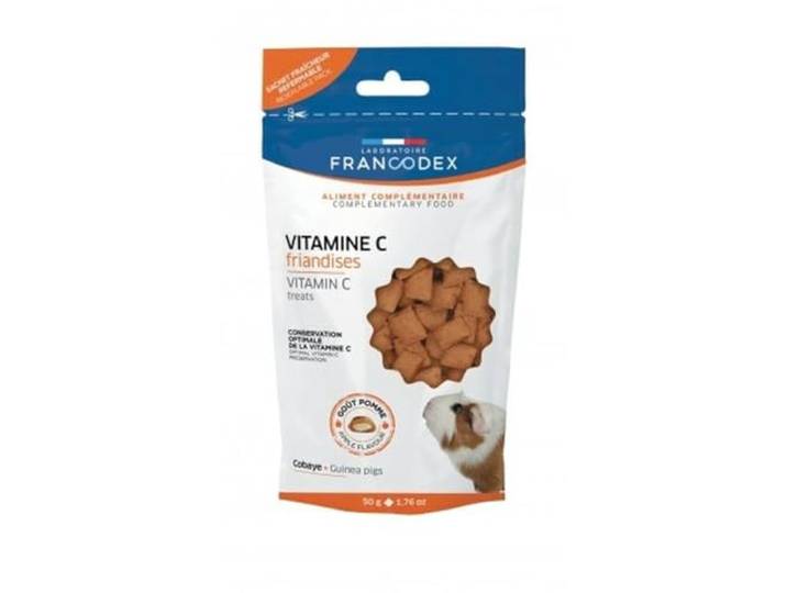 FRANCODEX Cavia traktatie met vitamine C 50 g