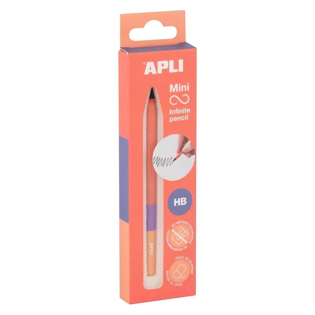 Apli Blister Packung Mini-Endlosstift HB Tricolor (1x) (19964)