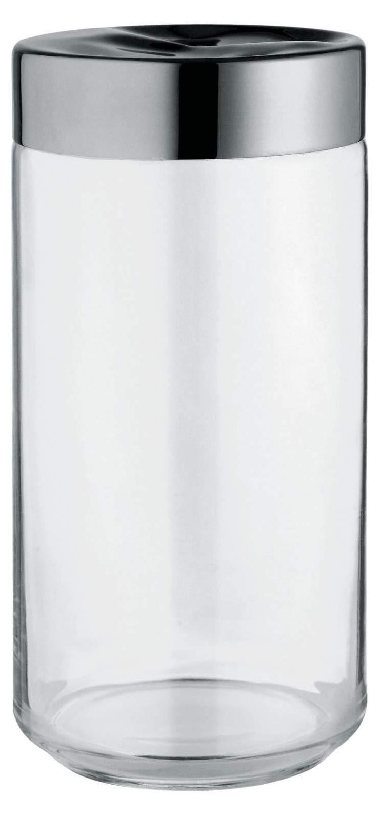 Dripio Glazen luchtdichte voorraadpot, 1,5 l, lichtgrijs