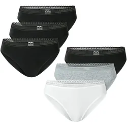 Schiesser Damen Rioslip Modern Multipacks 6er Pack