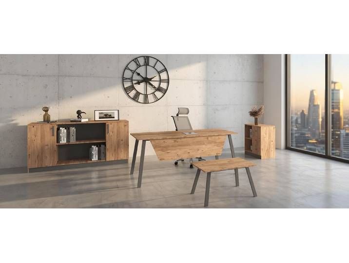 JVmoebel Schreibtisch Funktionales Möbel Set für Ihr Büro Schreibtisch Konsole Couchtisch, Made in Europa