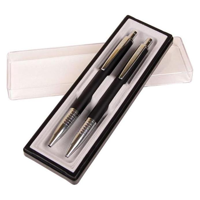 Cresco Winner Kugelschreiber + Bleistift im Etui, 28 Farbmischungen (2x) (42093723)