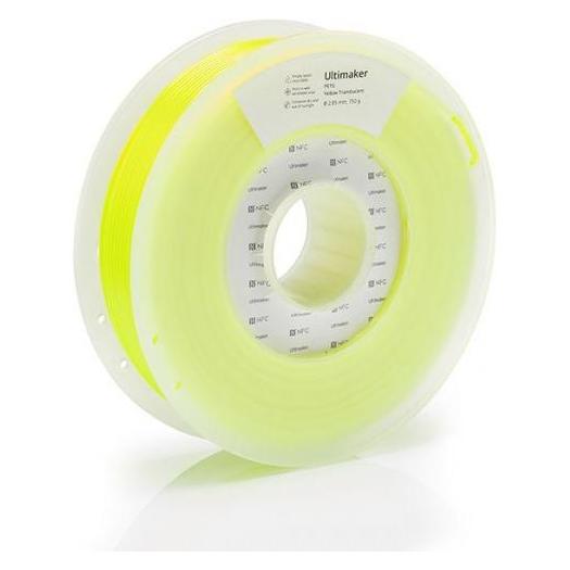 Ultimaker PETG - Gelb Transluzent - 2.85mm (PETG, 1100 g, 2.85 mm) (227342)