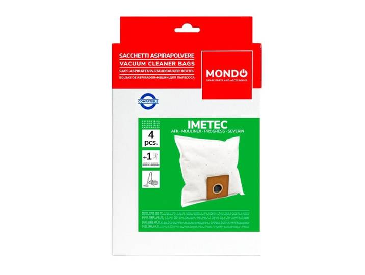 Sac Papier Par 6 A26b09 Pour Aspirateur Moulinex Alto\, Boogy\, Booly\, Gimini\, Principio