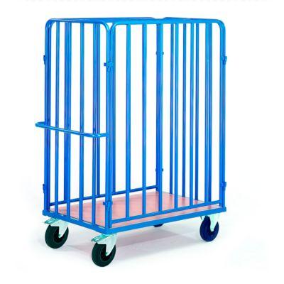 Paketwagen mit Längswänden, 1 Rückwand und 1 Vorderwand , 1200 x 740 mm