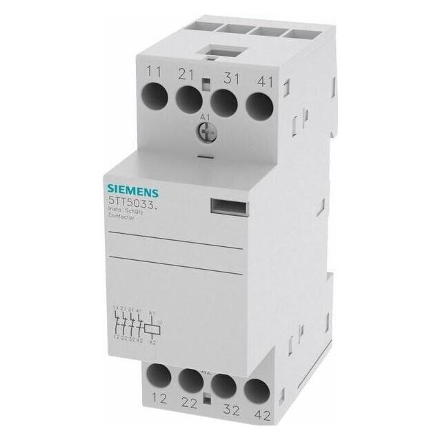 Siemens Schütz 400 VAC 25 A, 4 NO, 230 VAC (5TT5033-0)