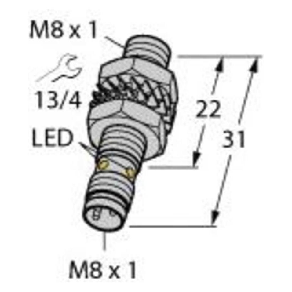 Turck Sensor Bi2-EG08K-AP6X-V1131 (Sensor) (4669450)