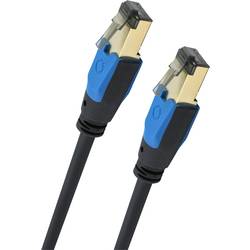 Oehlbach D1C19354 RJ45 Patchkabel CAT 8.1 3.00 m Schwarz 1 St.