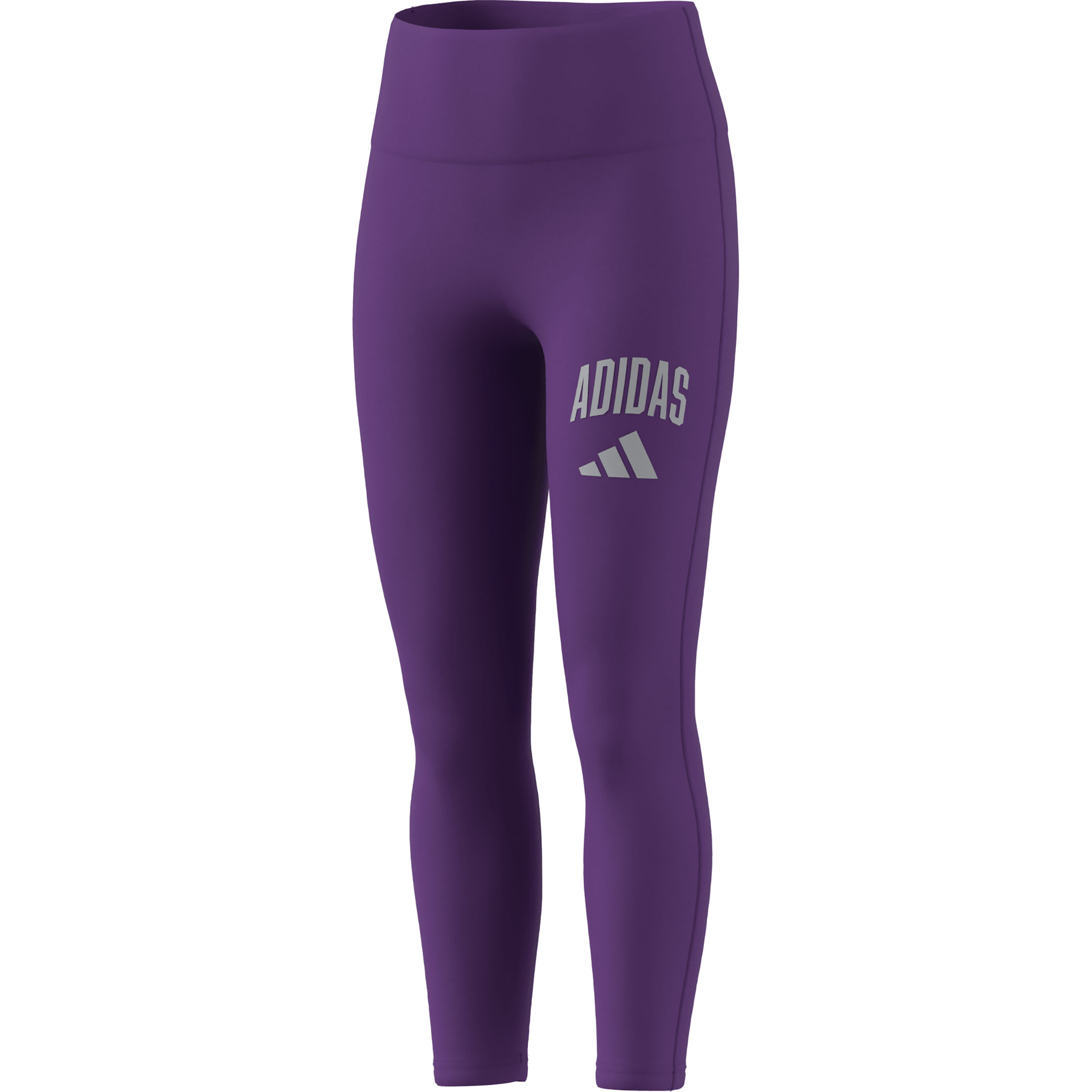adidas Collegiate Typography Tights Kinder Tights & Leggings lila Größe 170 Lifestyle | Training & Fitness Elastisch