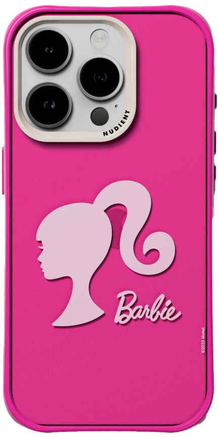 Nudient Form Case iPhone 15 Pro Bagside Cover - Barbie's Curls