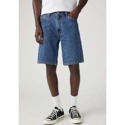 Shorts LEVI'S "454 RELAXED SHORTS", Herren, Gr. 32, Kurz, blau (song of the year shorts), Web, Obermaterial: 100% Baumwolle, unifarben, relaxed fit kniefrei, Hosen Shorts, im Five-Pocket Style