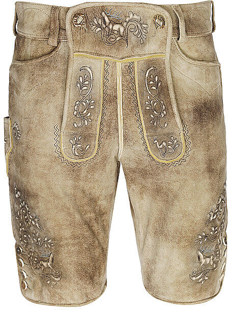BECKERT Trachten Lederhose LICHTENSTEIN  braun   44 44