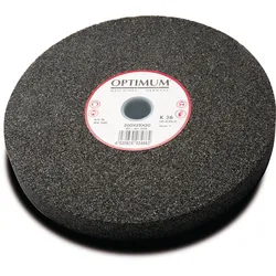 Optimum Normalkorund-Schleifscheibe Ø 250 x 30 Ø 25 mm, K36, Härte M
