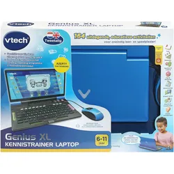 VTech Genius XL Kennistrainer Laptop AZERTY (Englisch, Niederländisch, 6 - 11 Jahre)