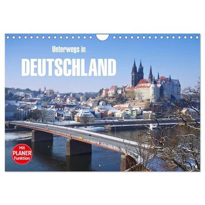 Unterwegs in Deutschland (Wandkalender 2026 DIN A4 quer), CALVENDO Monatskalender