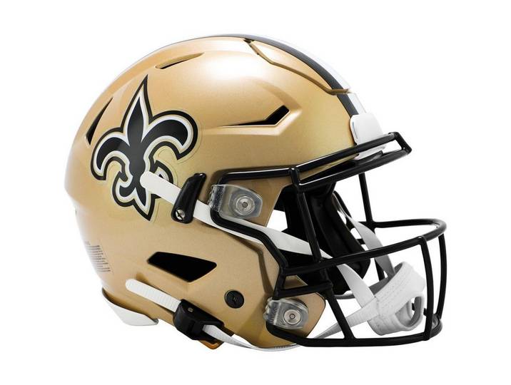 Riddell Sammelfigur Authentic SpeedFlex Helm NFL New Orleans Saints