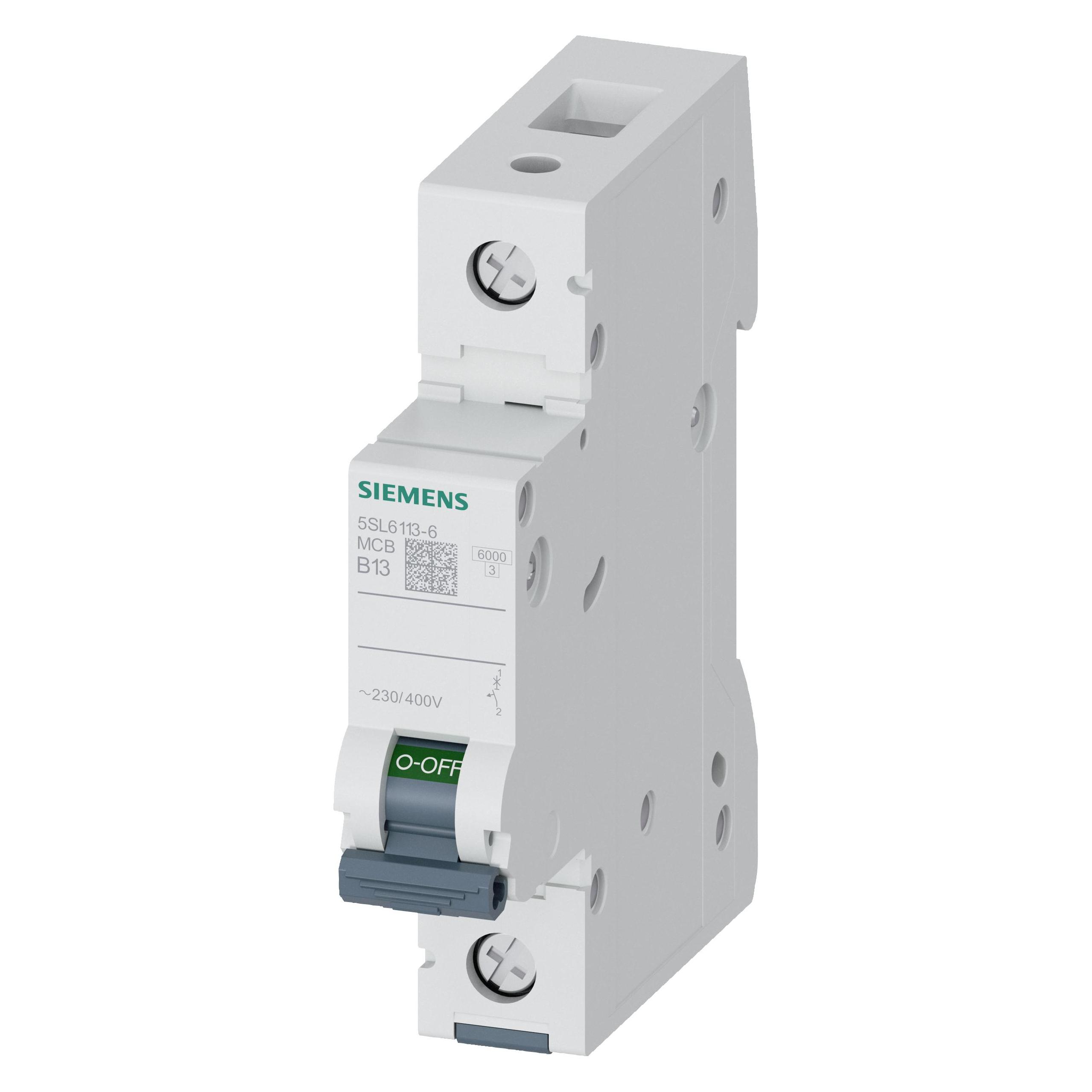 Siemens Leitungsschutzschalter 1polig (5SL6113-6)