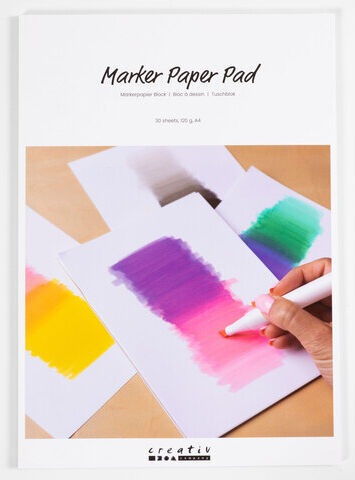 Marker-Papierblock, DIN A5, 120 g/m²