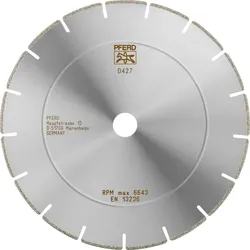 PFERD TOOLS Diamant-Trennscheibe D1A1R segmentiert für GFK/CFK - 68423227